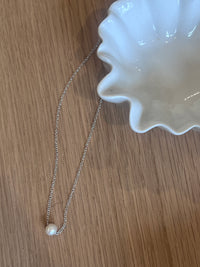 Pearl Cove Necklace-Silver