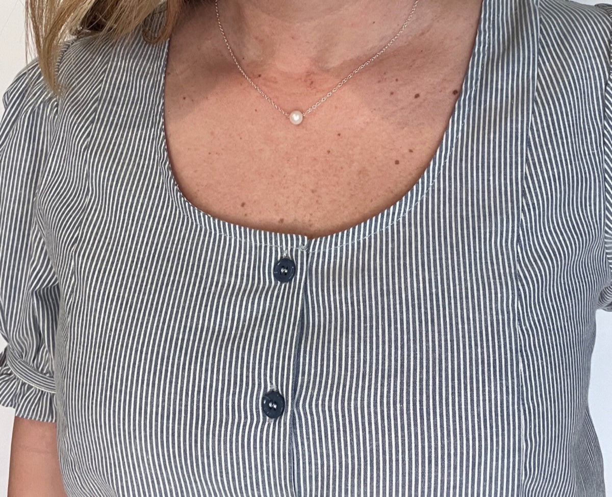 Pearl Cove Necklace-Silver