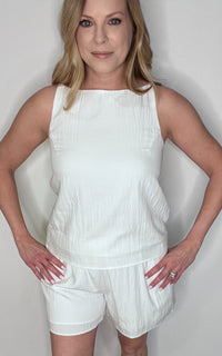 Soft Horizon Tank-White