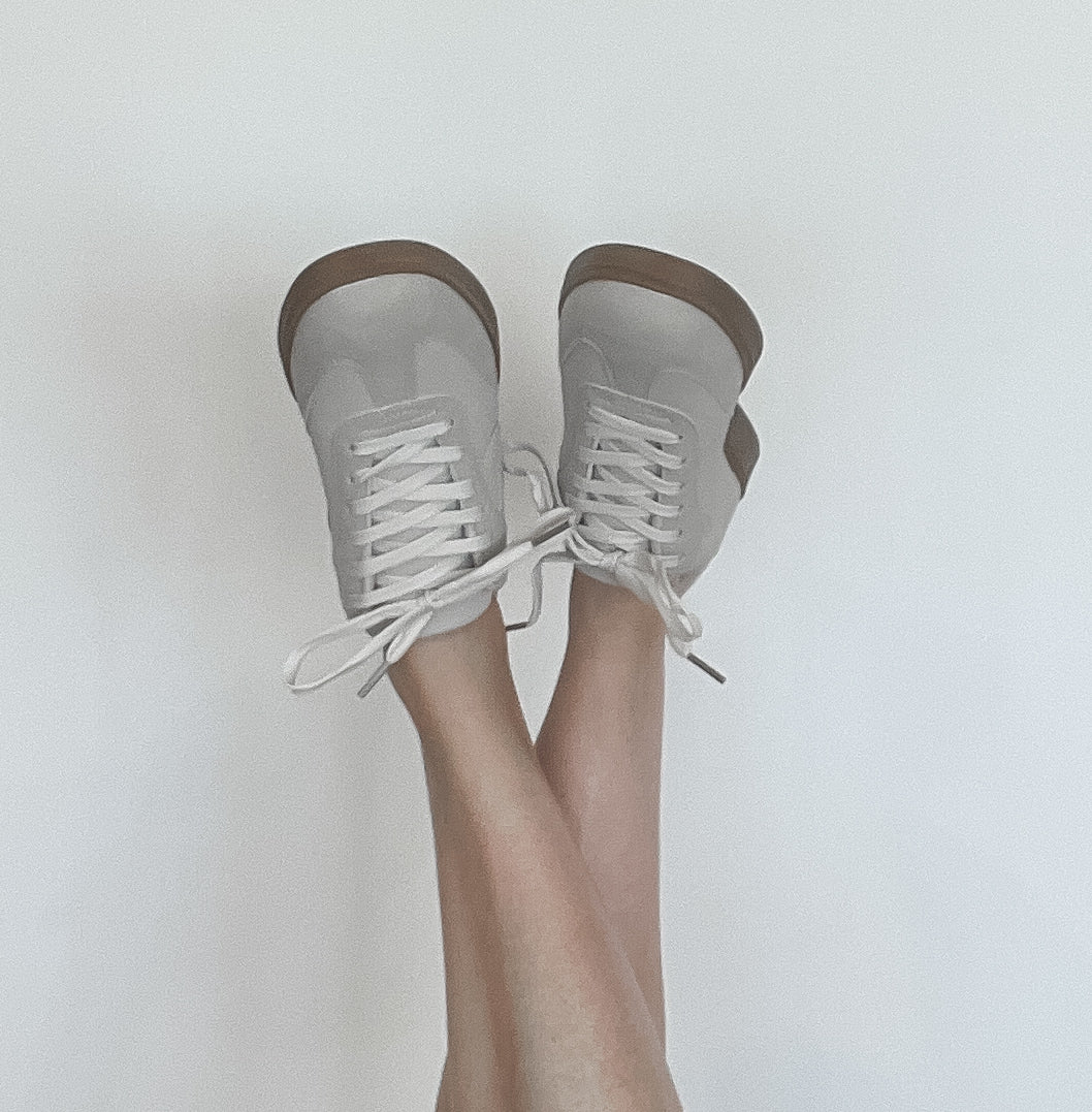 Out And About Sneaker-Beige-Final Sale