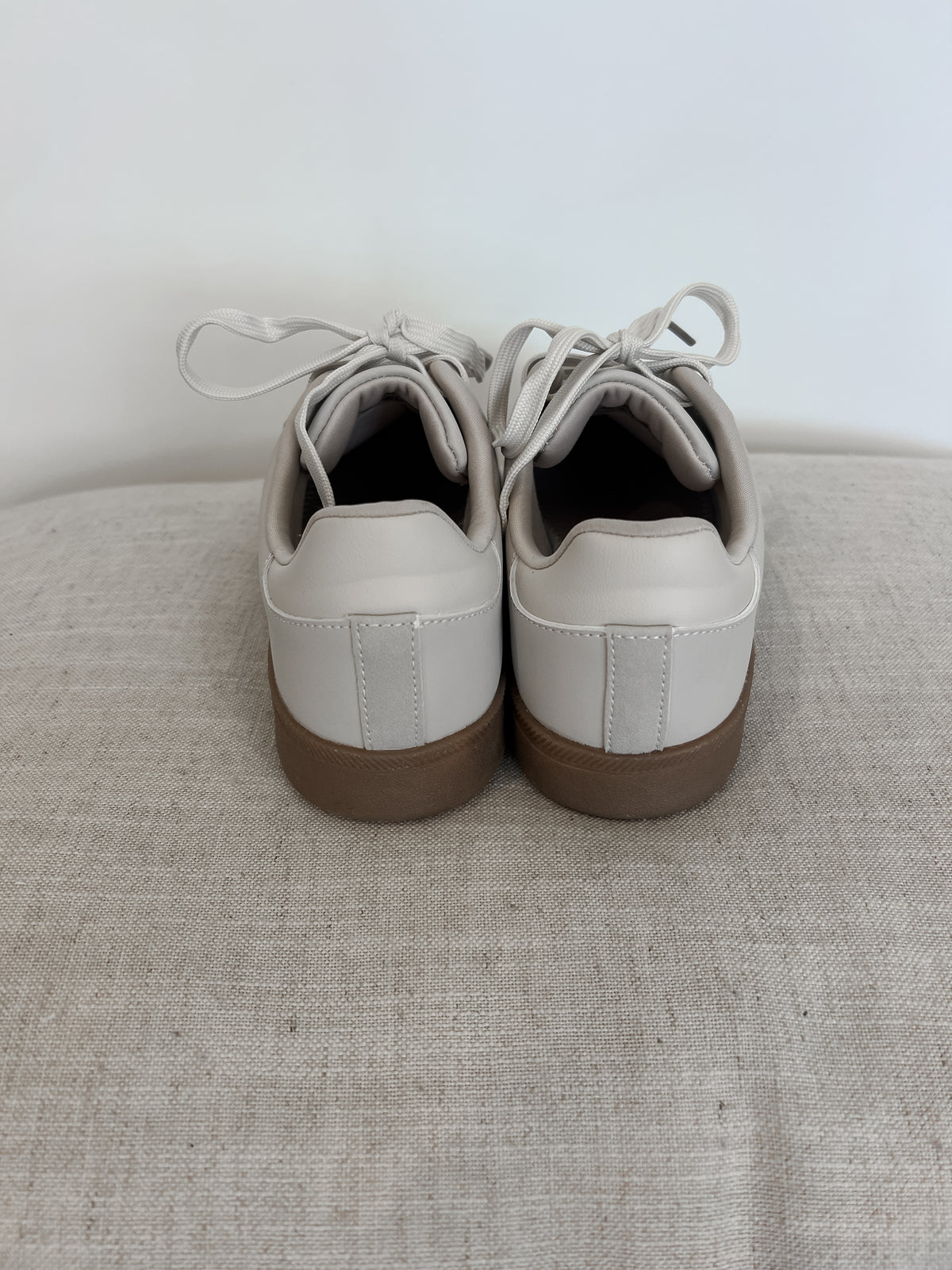 Out And About Sneaker-Beige-Final Sale