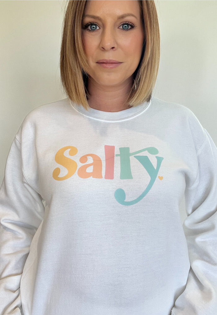 Salty Crewneck Sweatshirt-Final Sale