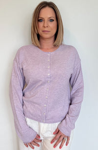Lavender Fields Cardigan-Final Sale