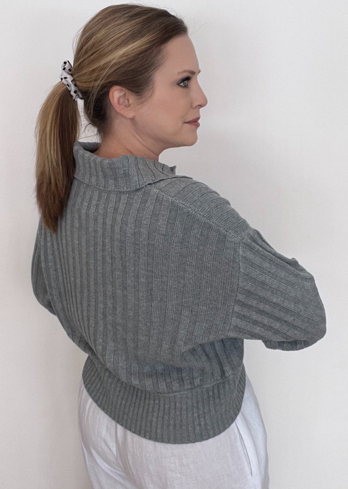 The Joni Cardigan-Grey