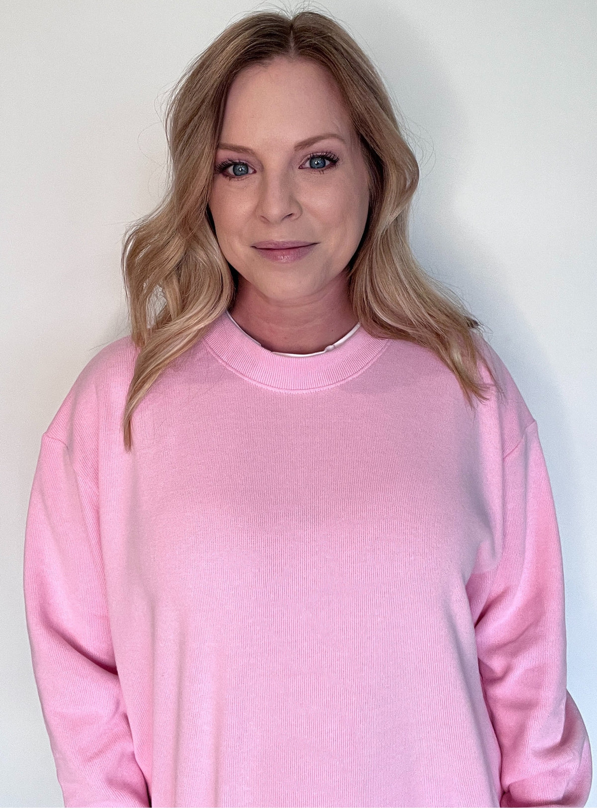 Comfort Zone Pullover-Pink
