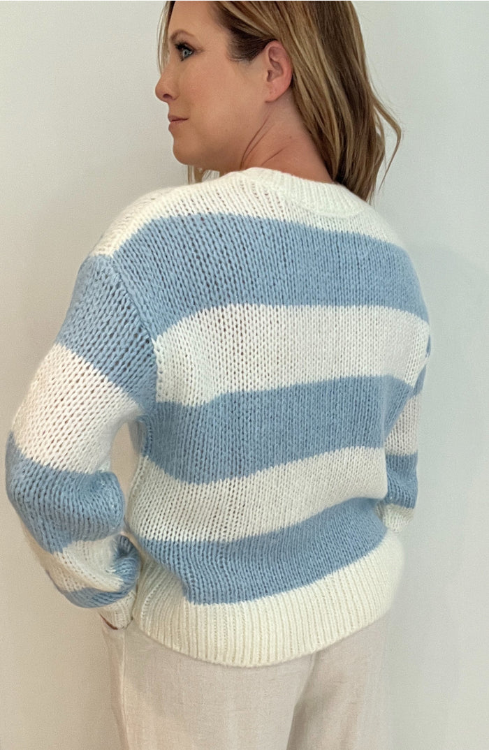 Clara Stripe Sweater -Final Sale