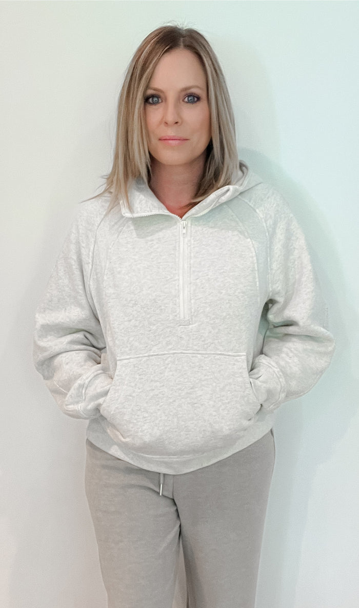 Drea Half Zip Hoodie -Final Sale