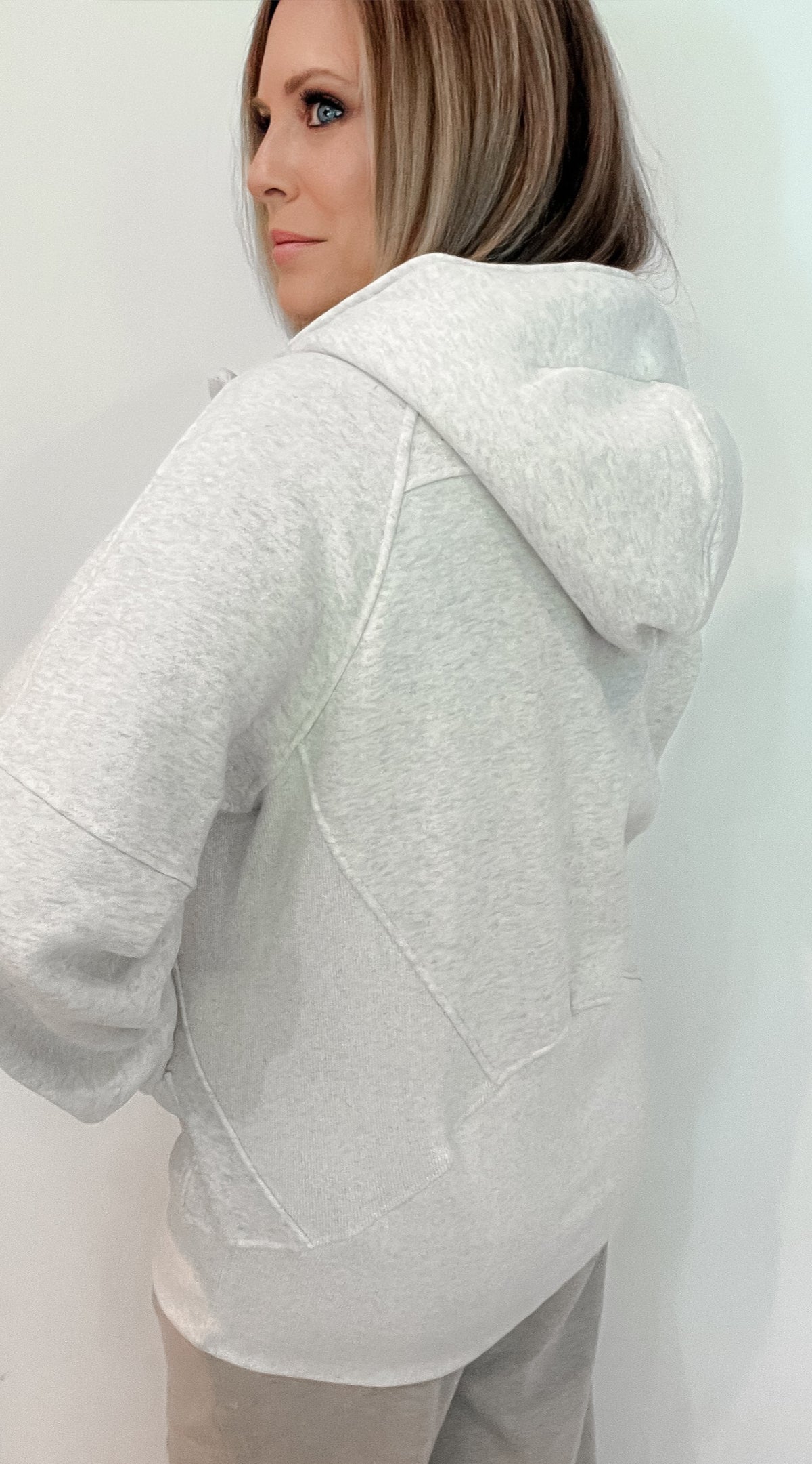 Drea Half Zip Hoodie -Final Sale
