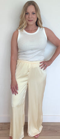 Tuscany Daydream Pants-Creamy Butter