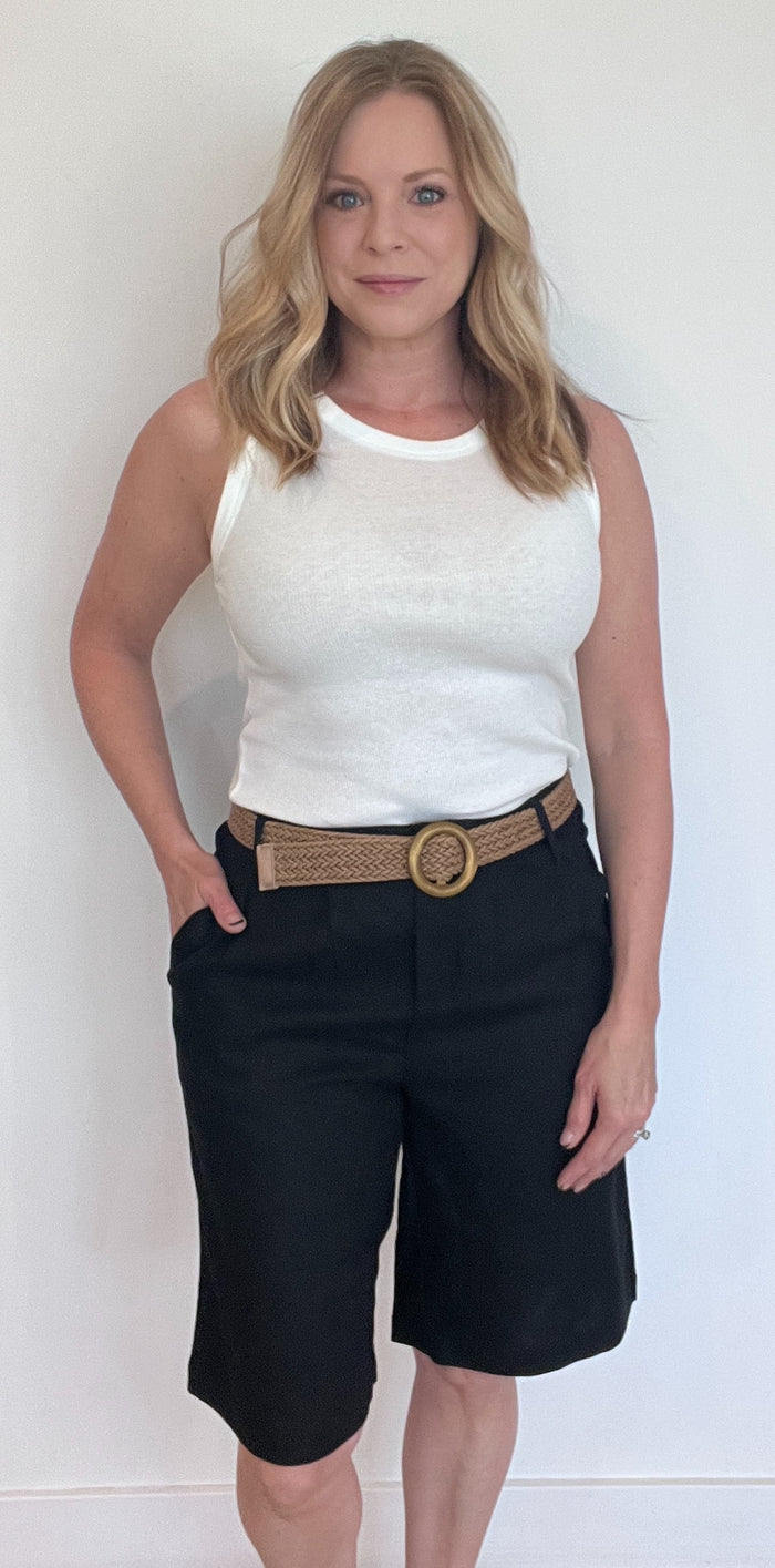 Ellington Bermuda Shorts-Black
