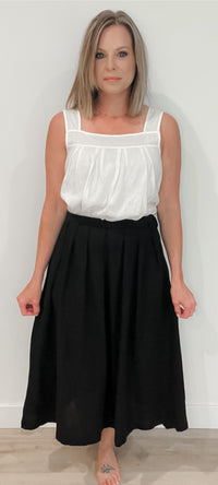 Lydia Skirt-Black-Final Sale