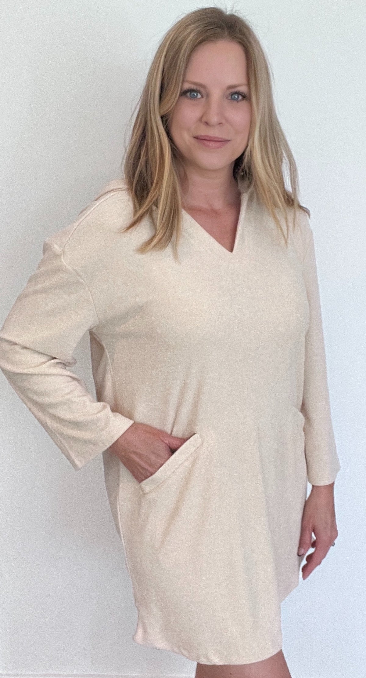 Softies Summer Terry Hoodie-Warm Sand