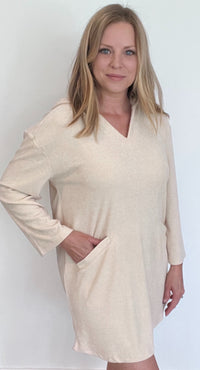 Softies Summer Terry Hoodie-Warm Sand