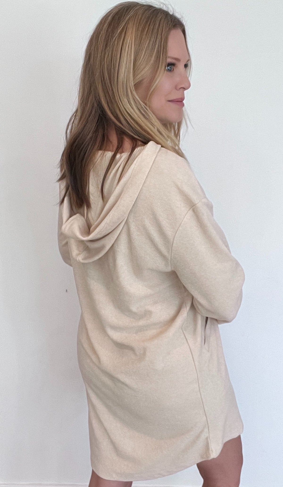 Softies Summer Terry Hoodie-Warm Sand