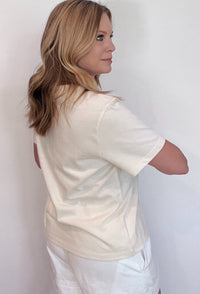 The Shore Tee-Cream
