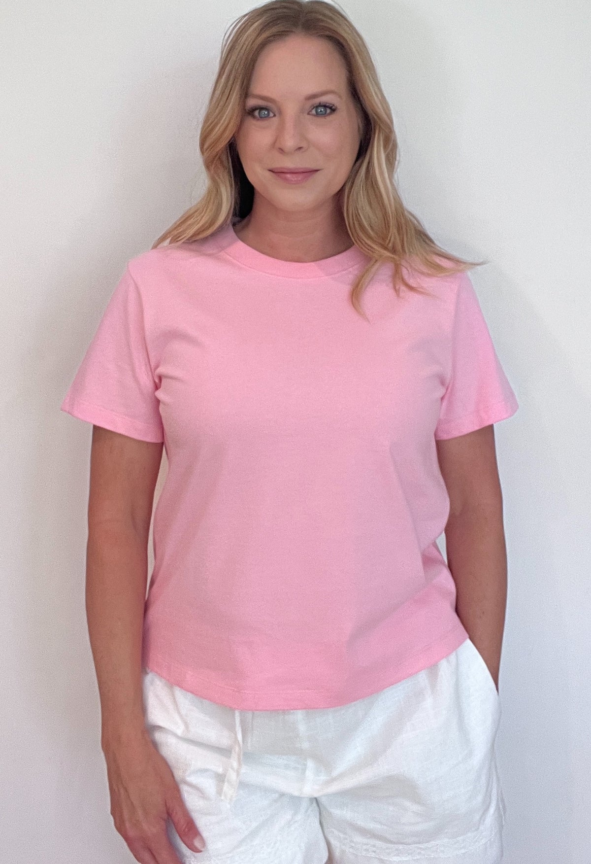 The Shore Tee-Pink
