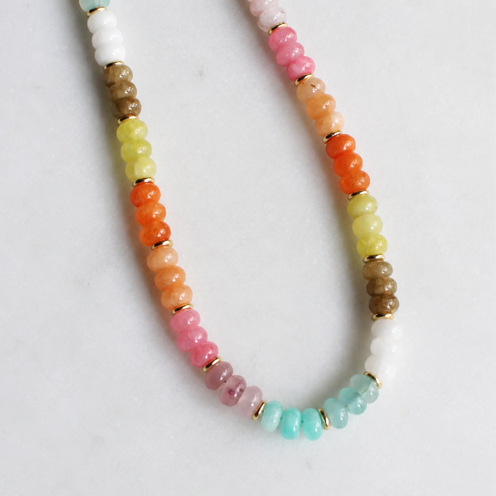 RESTOCKED-Stone Candy Necklace