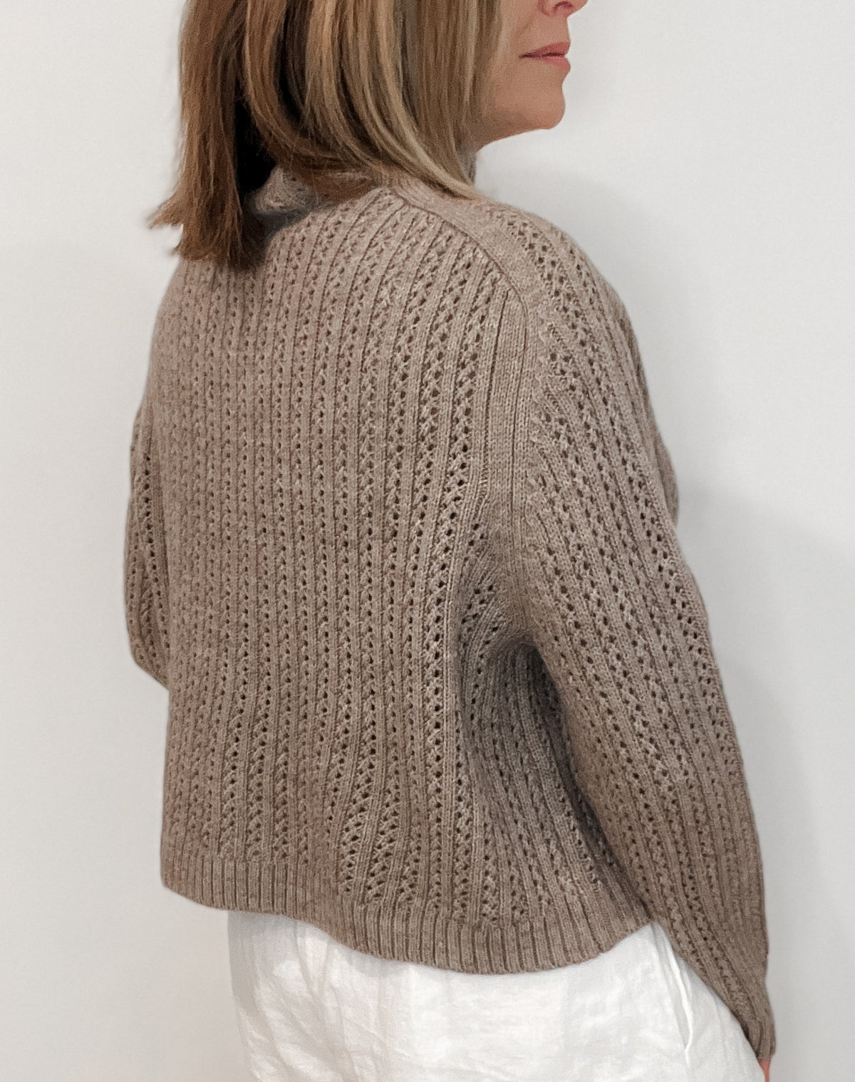 The Bynn Caridigan-Taupe-Final Sale