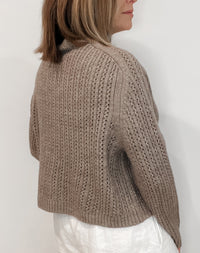 The Bynn Caridigan-Taupe-Final Sale