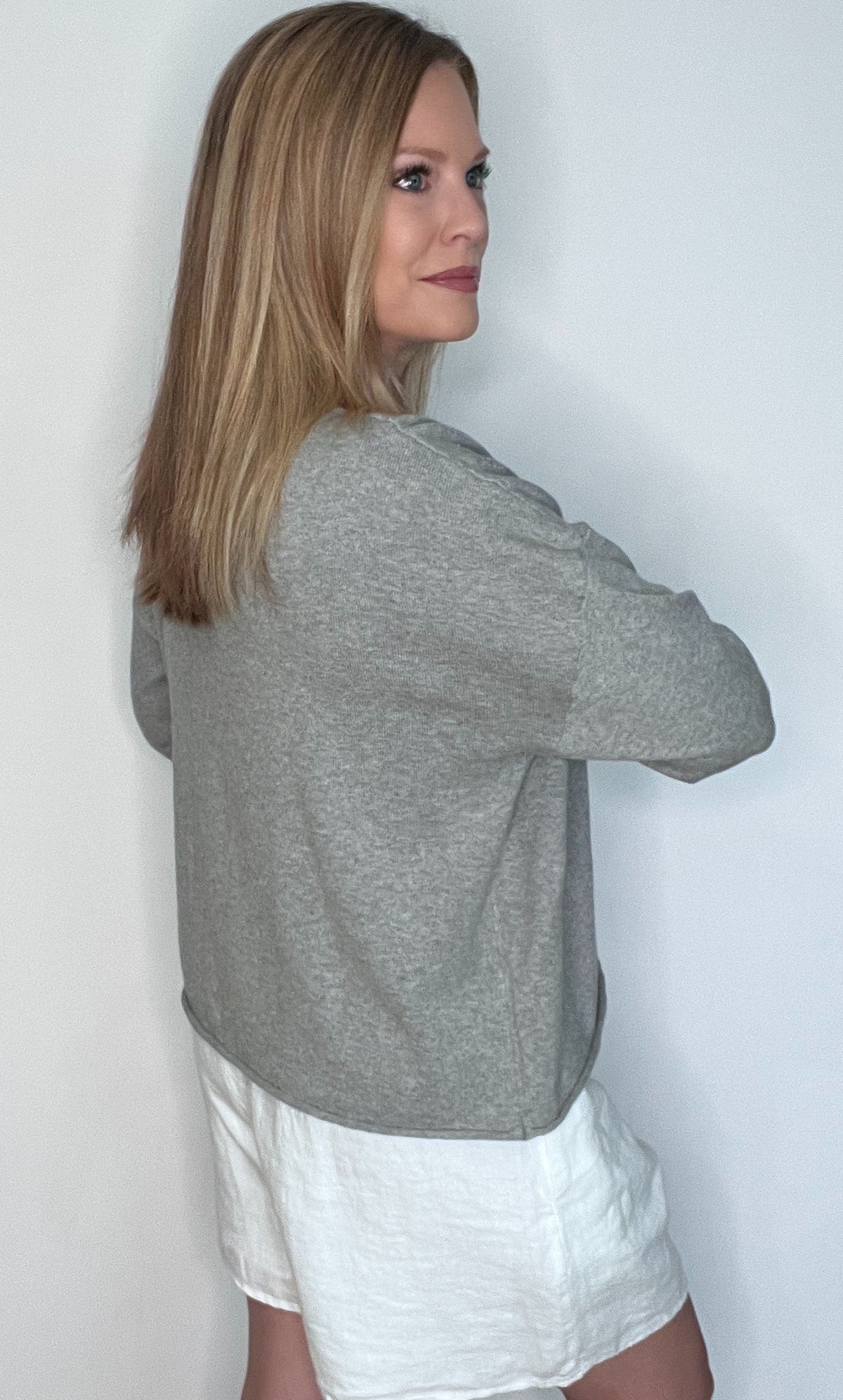 Essential Coast Sweater-Grey