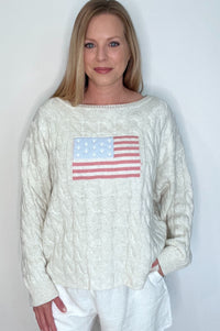 Liberty Cable Knit Sweater