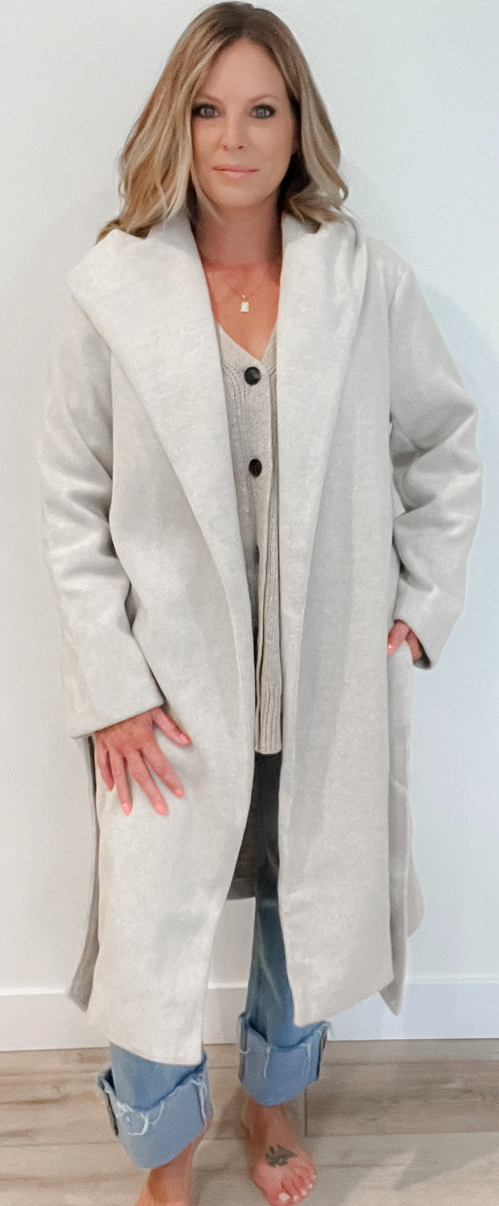 City Girl Trench Coat-Final Sale