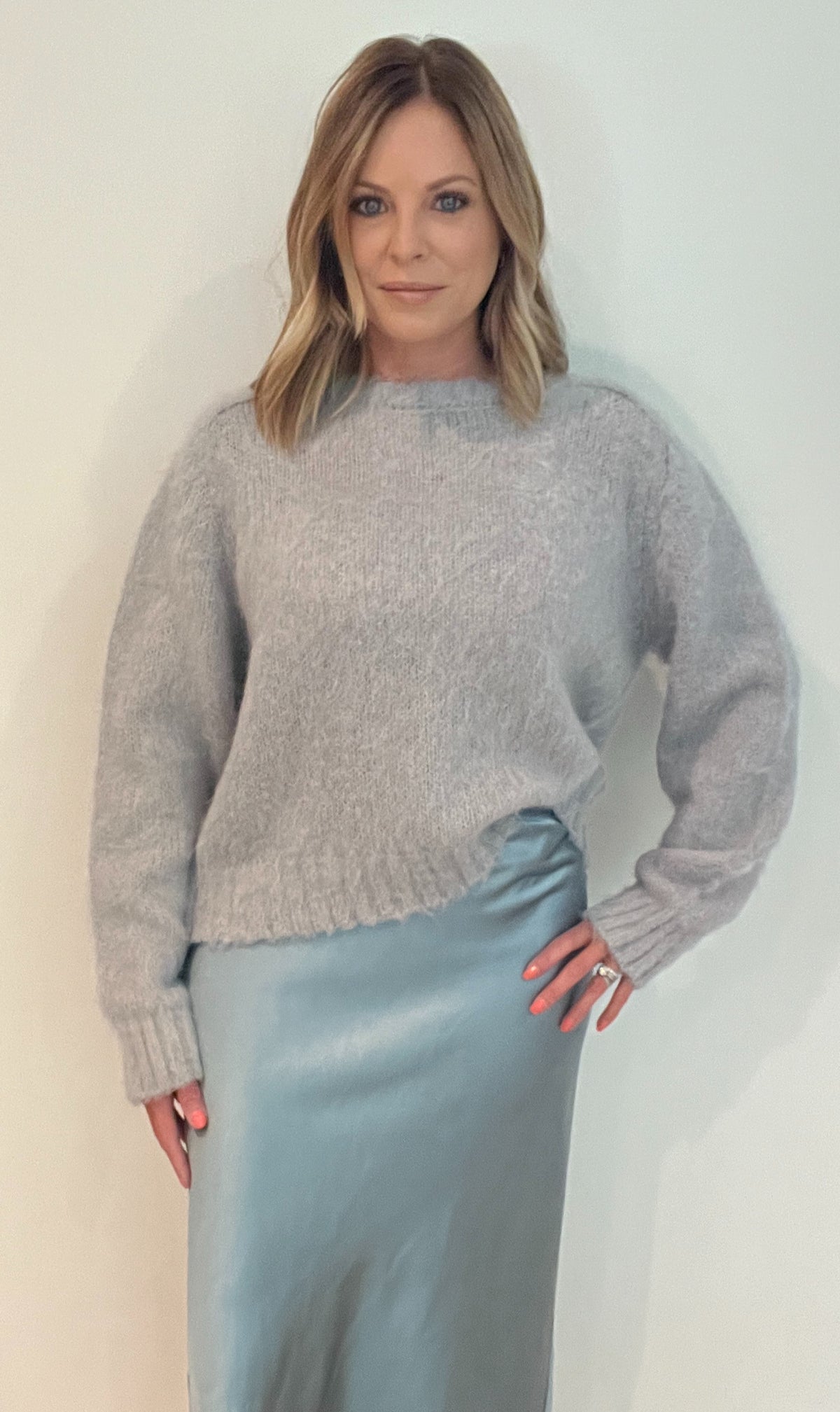 Roman Fuzzy Sweater-Final Sale