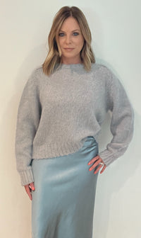 Roman Fuzzy Sweater-Final Sale