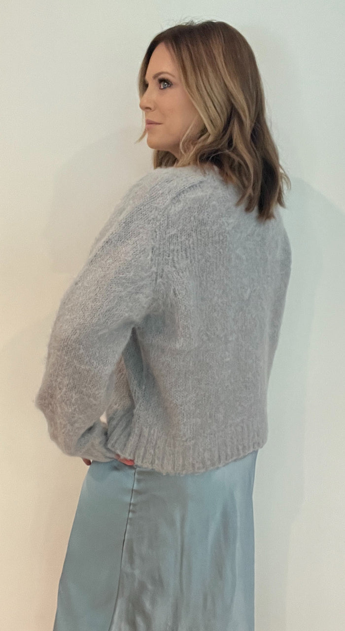 Roman Fuzzy Sweater-Final Sale