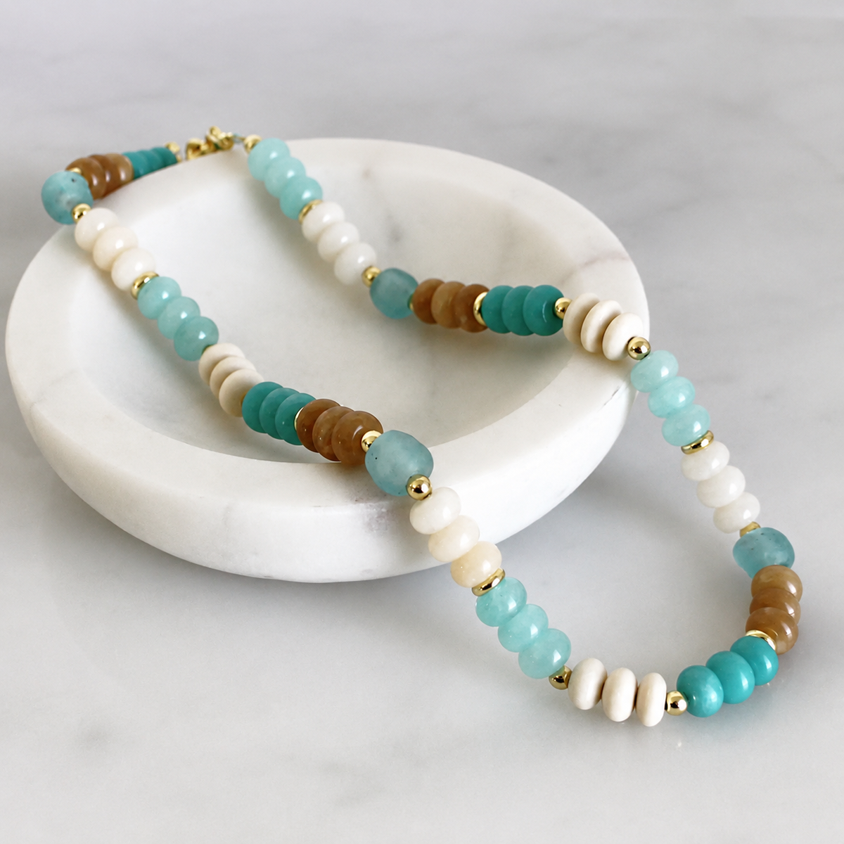 Sand & Sky Stone Necklace