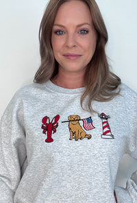 Cape Weekend Sweatshirt-Grey