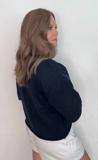 Marina Cardigan-Navy