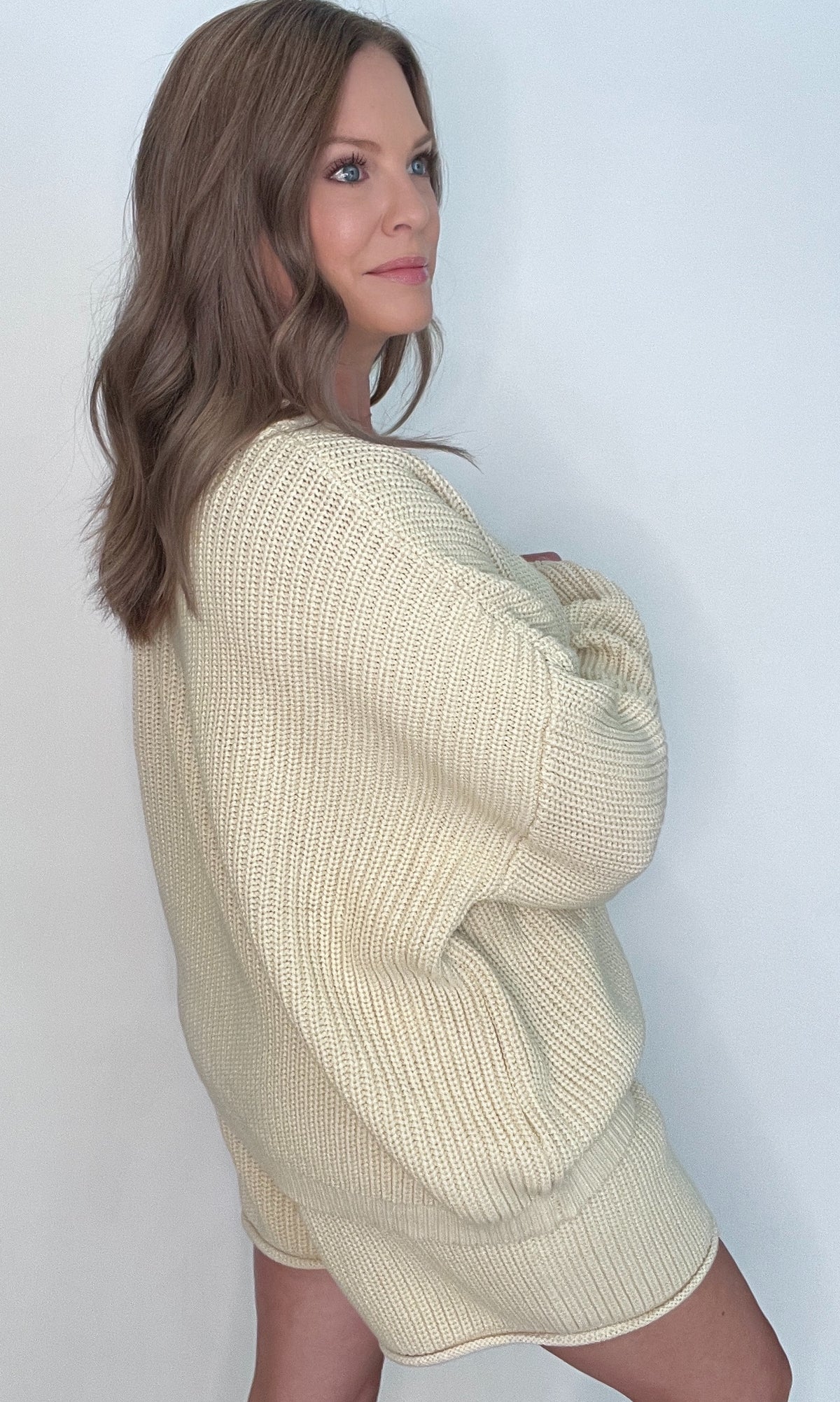Cozy Essential Sweater-Oatmeal
