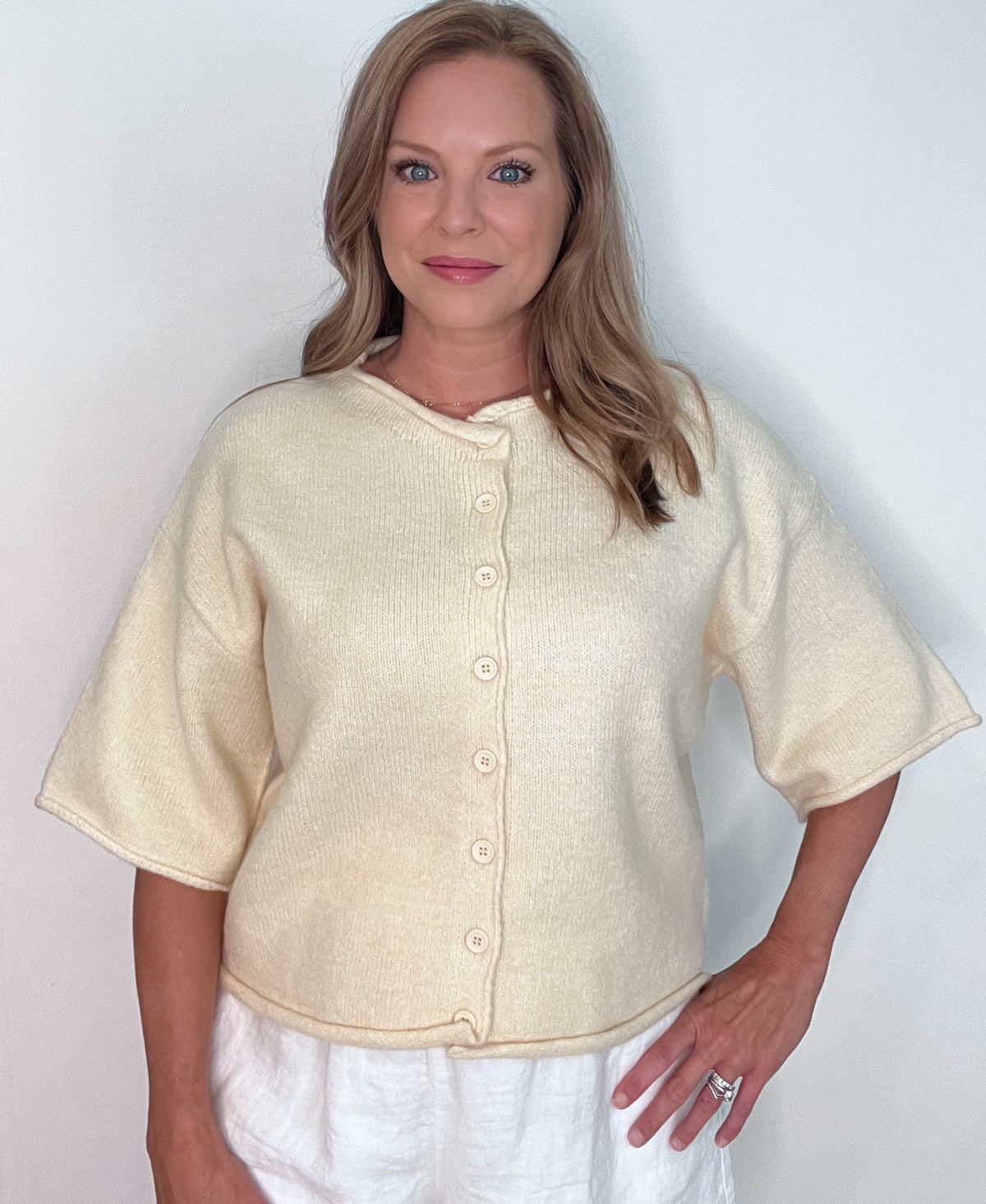 Marina Cardigan-Cream