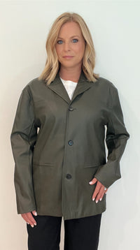 The Elizabeth Jacket-Dark Olive