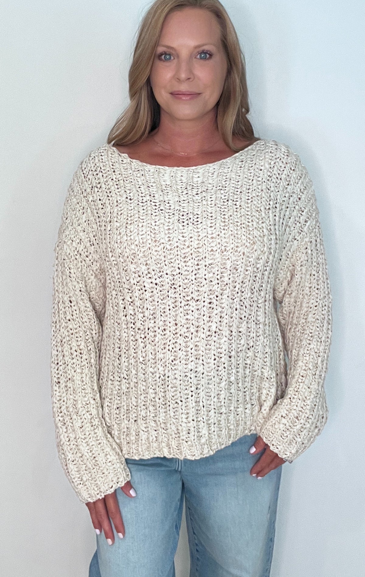 Lucenda Sweater-Natural