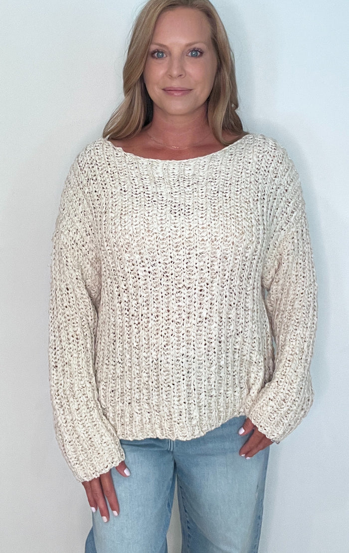 Lucenda Sweater-Natural