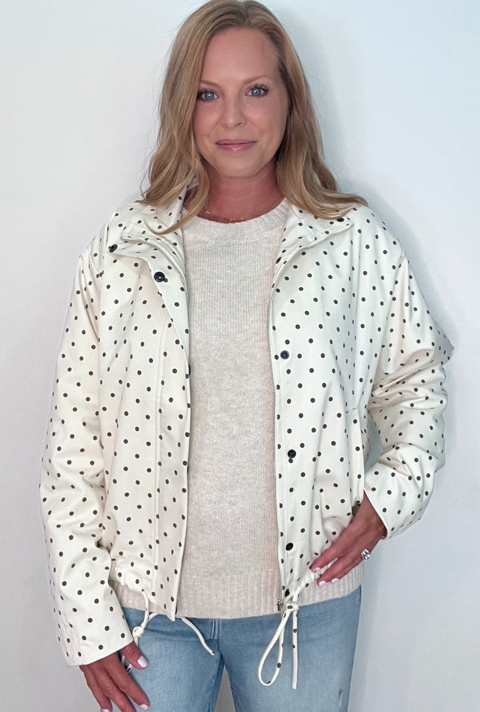 Sunday Stroll Jacket-Cream/Brown