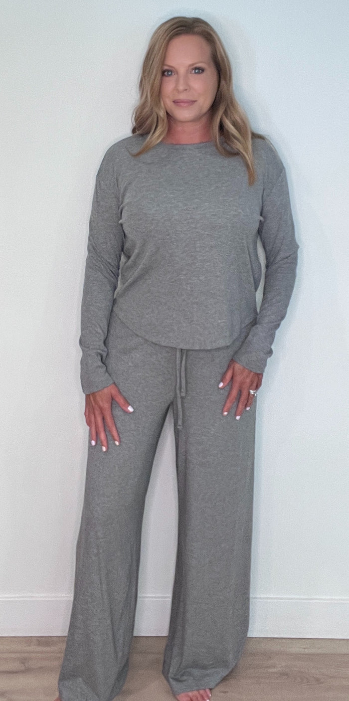Everyday Ease Set-Heather Grey