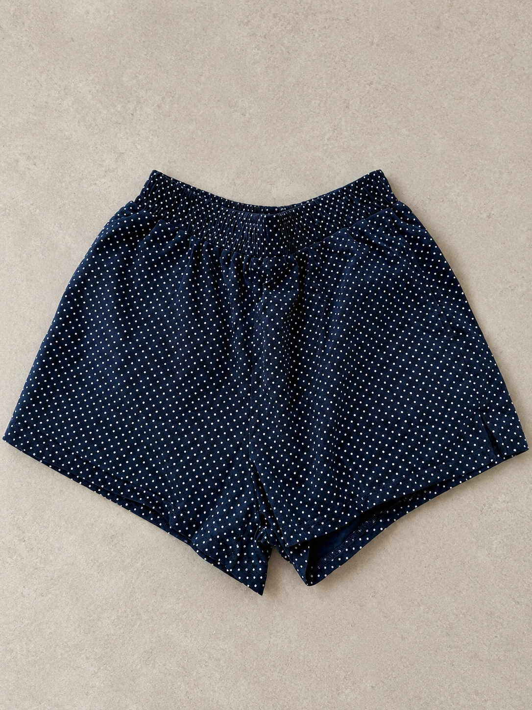 Midnight Dots Shorts-Navy
