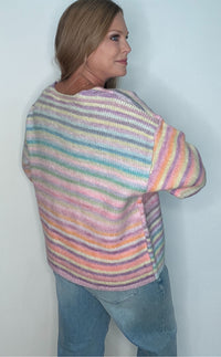 Summer Sunset Sweater-Multi