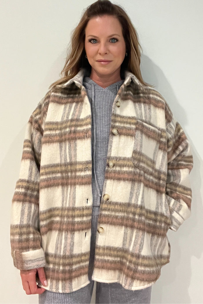 Kingston Flannel Jacket -Final Sale