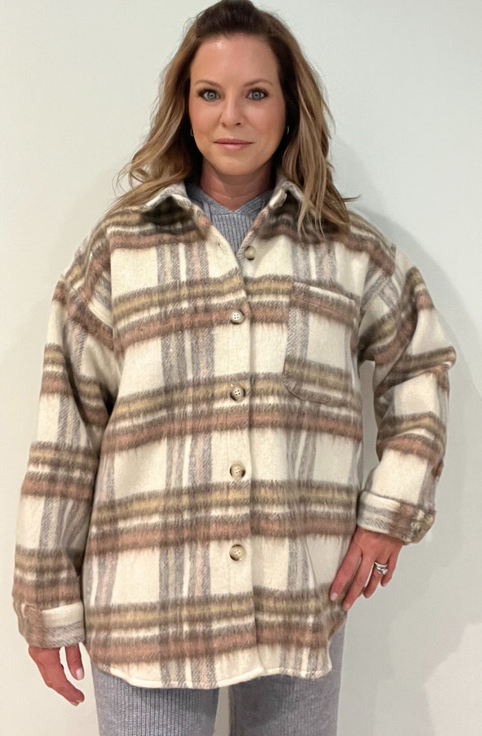 Kingston Flannel Jacket -Final Sale