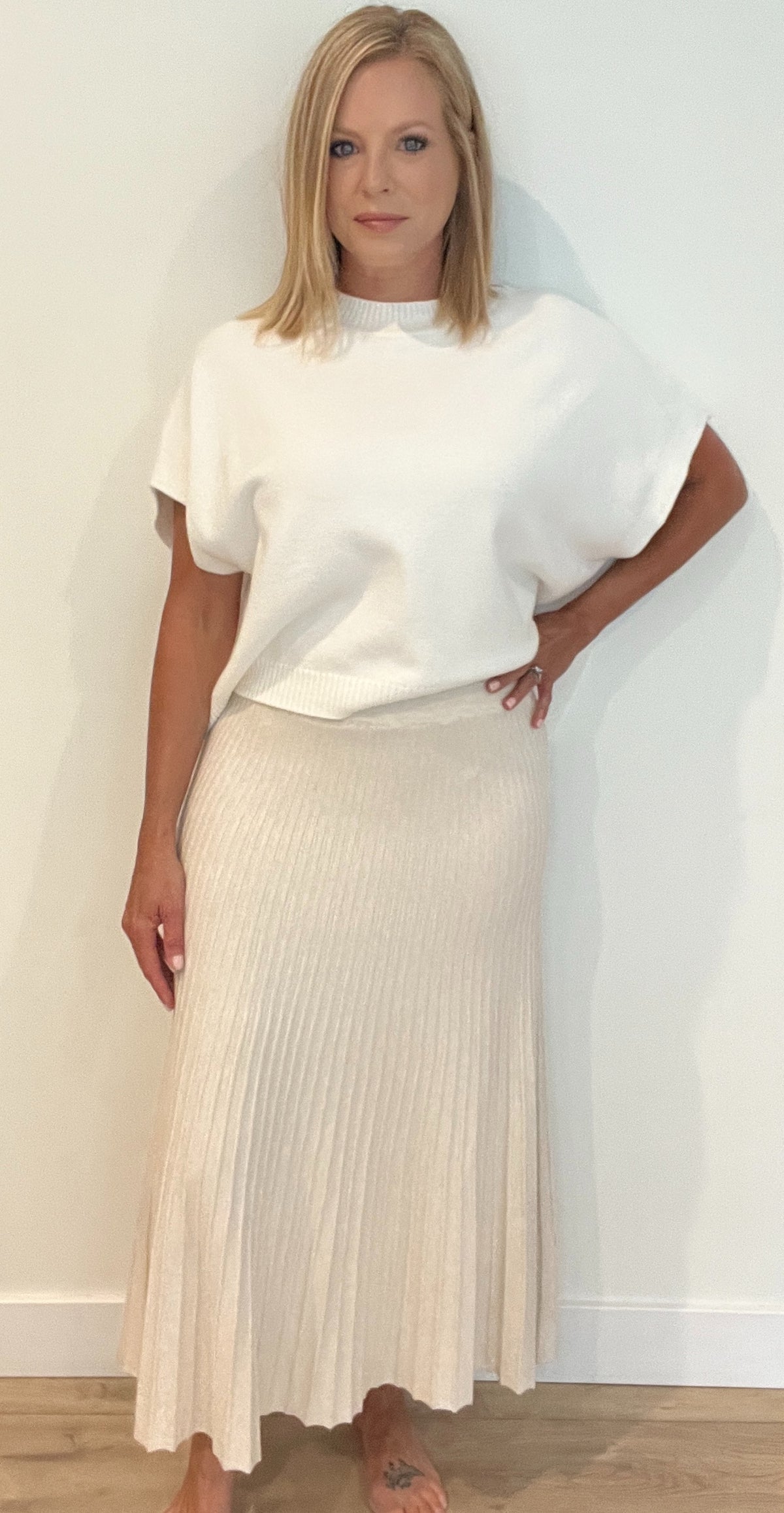 Sloan Pleated Skirt-Final Sale