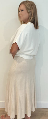 Sloan Pleated Skirt-Final Sale