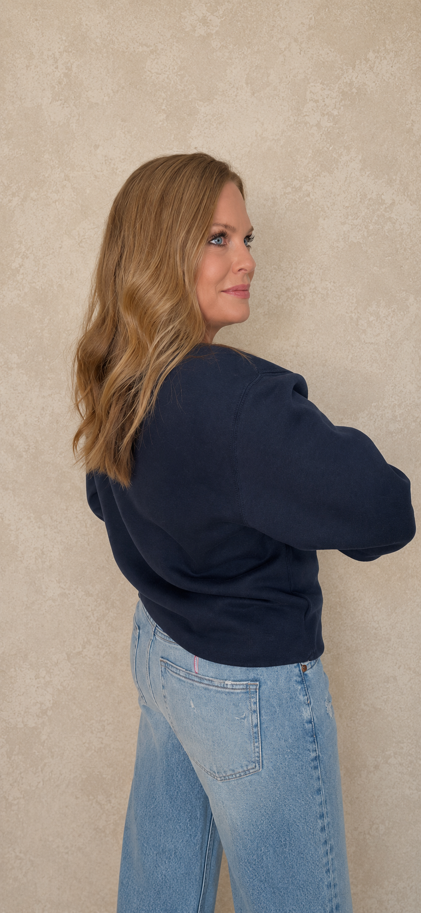 Riding Club Sweatshirt-Navy