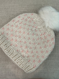 Little Hearts Pom Hat