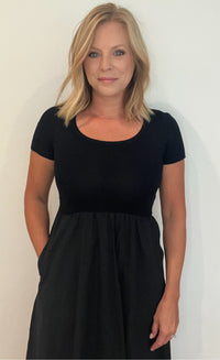 Lenox Dress-Black-Final Sale