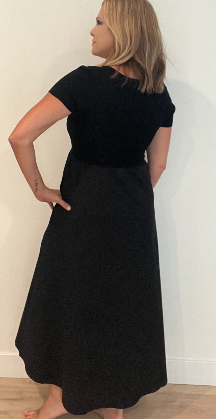 Lenox Dress-Black-Final Sale