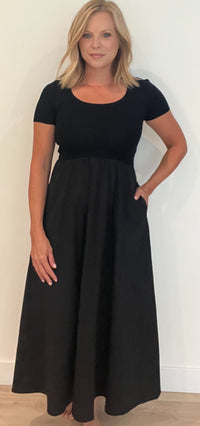 Lenox Dress-Black-Final Sale